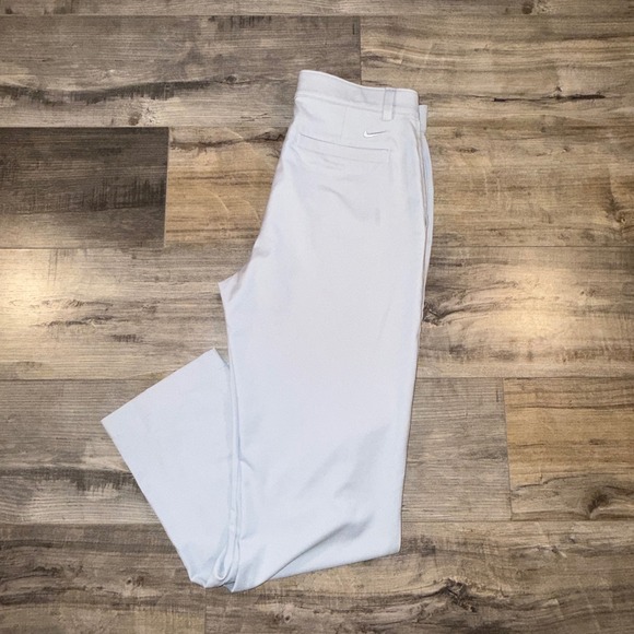 Nike Other - Nike Dri Fit Golf Pants Mens 30x30 Gray Stretch Athletic Performance